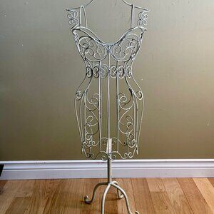 Petite Vintage Decorative Wire Dress Form / Accent Piece